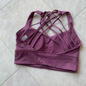 Size 6 longline free to be wild lululemon sports bra